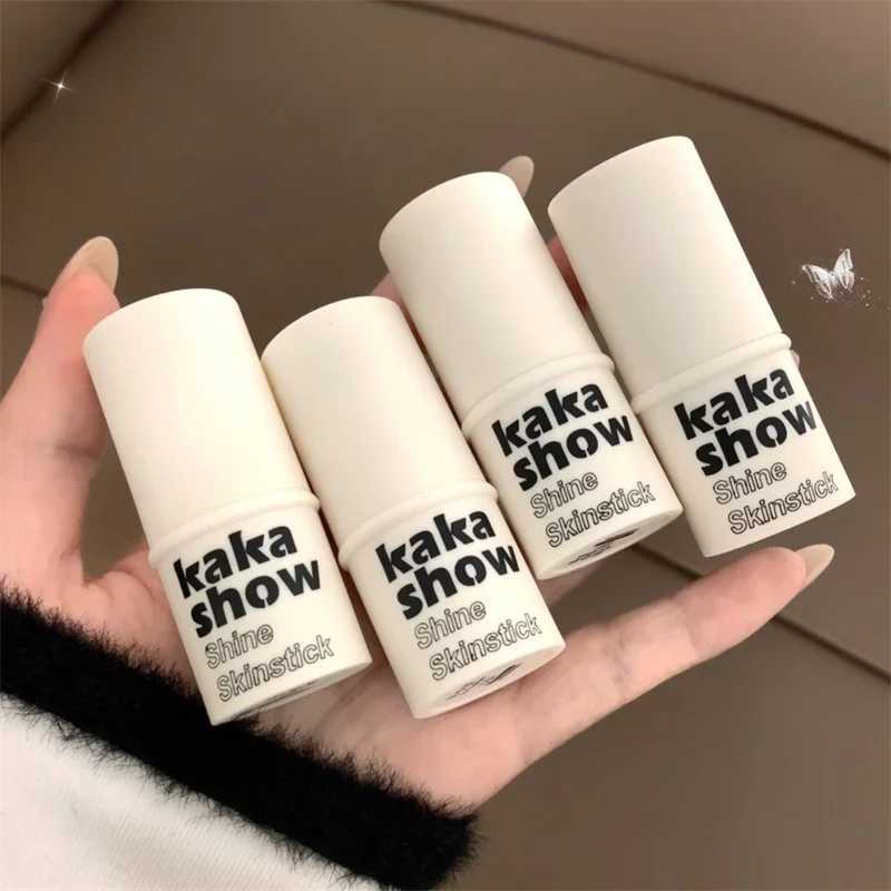 Wet and Shiny! Glass Skin Highlighter Stick Natural Shimmer Clear Highlight Shining l Ber Brightening Korean MakeupW250217