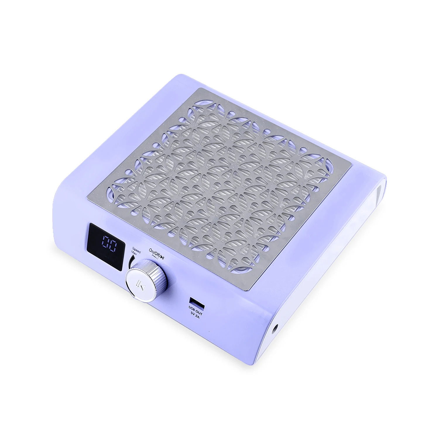 Wireless 85W Powerful Strong Suction Nail Dust Collector Vacuum 4500RPM Battery Nail Dust Cleaner With Replaceable Fitter 250214