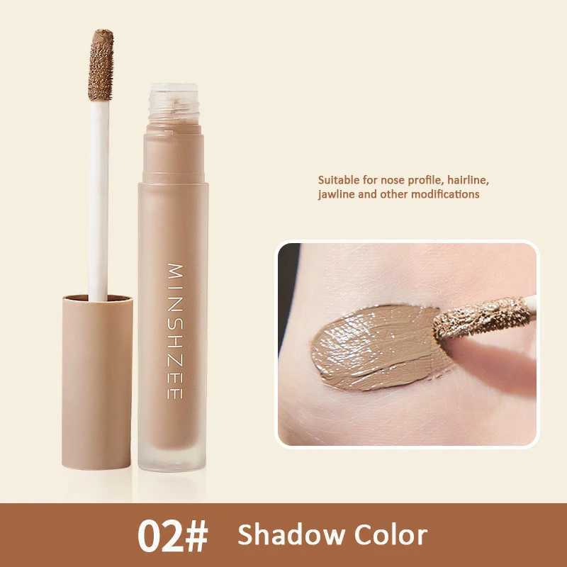 Contouring Liquid Cement Grey Stick Nose Shadow Three-dimensional Liquid Highlighter Shadow Bronzers Face Makeup RepairW250217