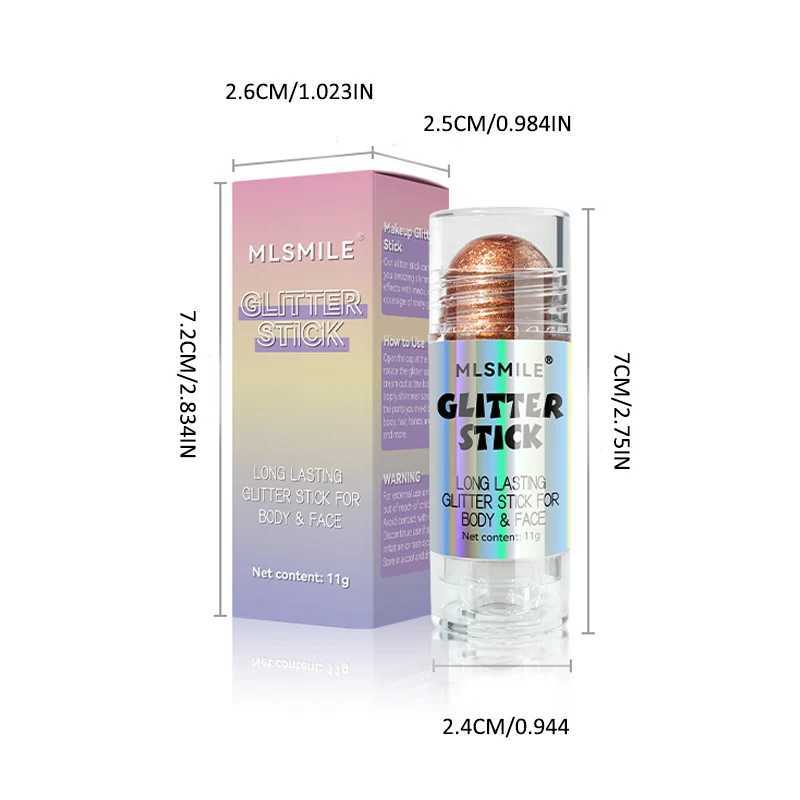 3 Colors Brighten Highlighter Bar Cosmetics Face Contour Bronzer Shimmer Highlighter Stick Body Highlighter Beauty MakeupW250217