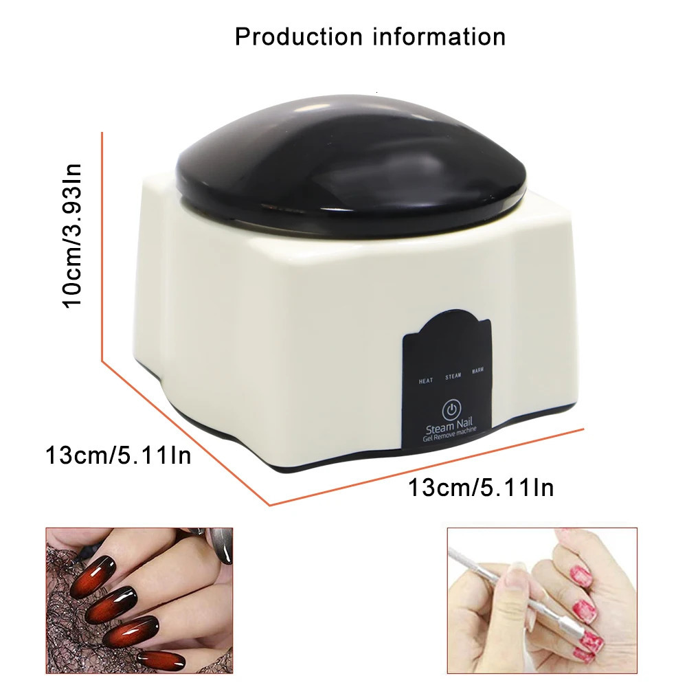 36w Steam Gel Nail Polish Remover Gel Polishing Remover Electric Nail Enhancement Tools Suitable For Nail Salons and Household 250214
