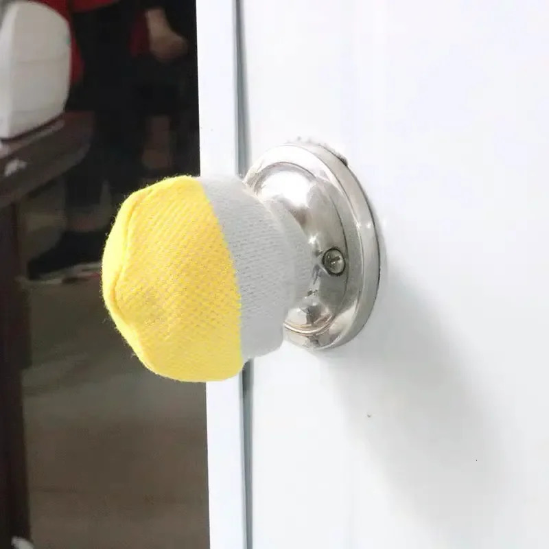 4 Pcs Luggage Wheel Cover Multi Purpose Knit Wheel Cover Can Be Used for Luggage Wheels Round Door Handles Office Chair Wheels 250214