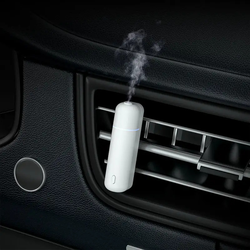 Portable 5ML Car Scent Essential Oil Aroma Diffuser 2 Modes Automotive Mini Air Humidifier USB Charging Ultrasonic Atomization 250214