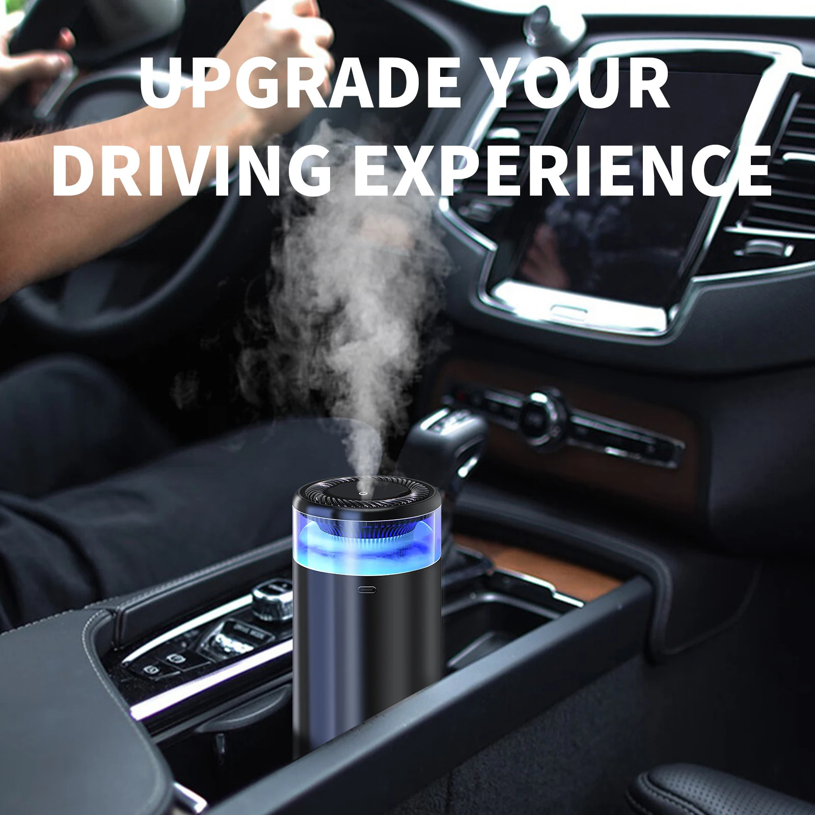 Smart Car Aroma Machine Perfumer Atmosphere Light Advanced Sense Car Perfume Spray Air Purifier 250214