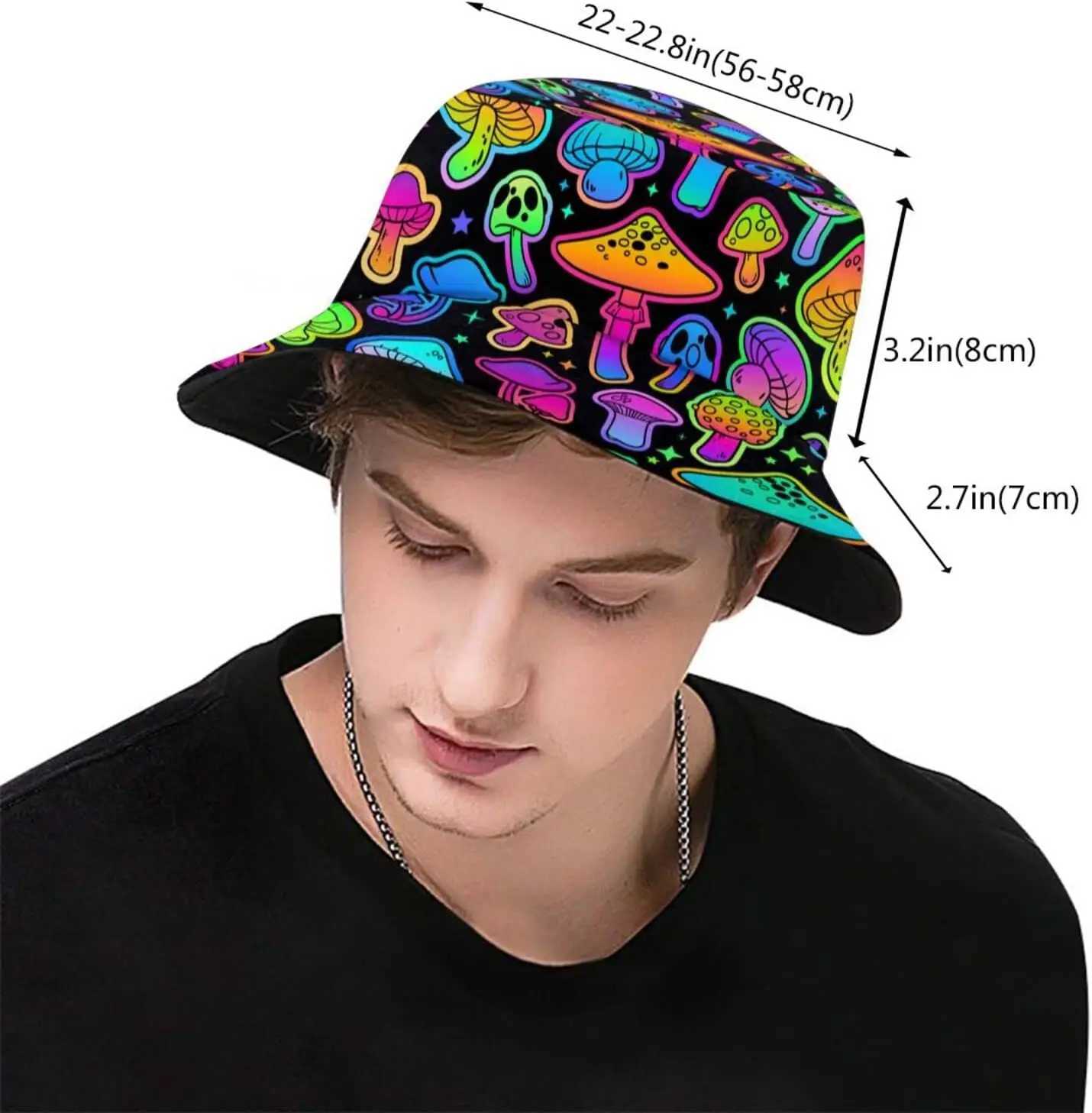 Bucket Hat Sun Beach Packable Fisherman Cap for Women Men Summer Outdoor Hiking agrerfh W250217