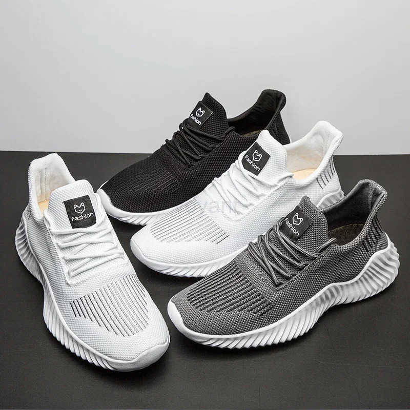 Mens Sneakers White Walking Running Shoes Men Casual Shoes Sneakers for Men Plus Size 49 Mens Tenis Mascino Z250217