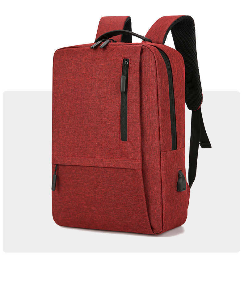 Backpack Large Capacity Computer Bag Simple Business Multifunctional Usb Charging Backpack Printable Backpack For Men Day Backpack Travel Bag 241225