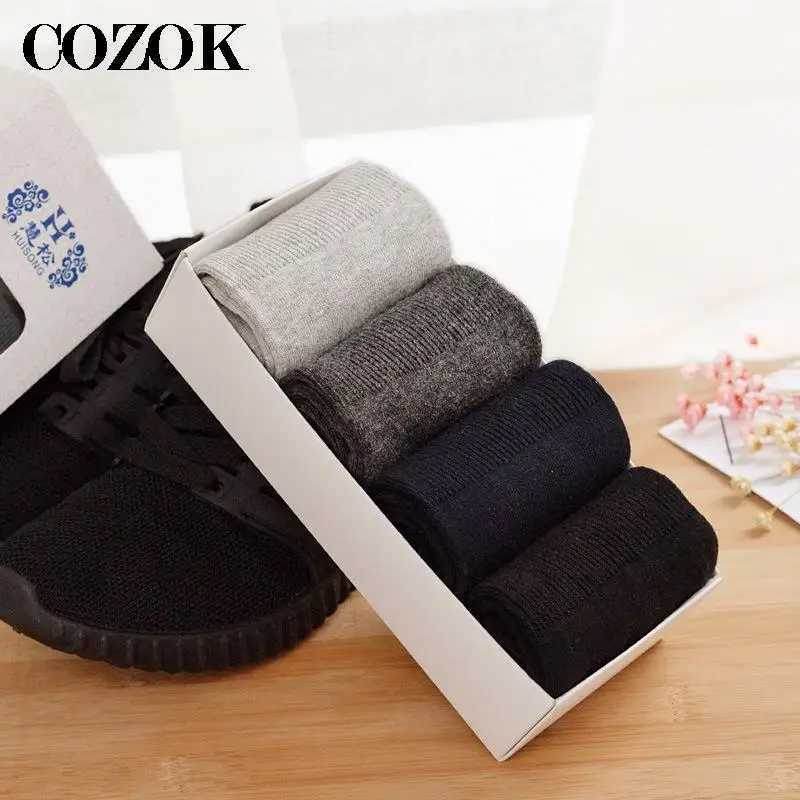 5 Pairs/Lot Diabetic Socks Men Prevent Varicose Veins Socks for Diabetes Hypertensive Patients Cotton Material Big Size464748 W250217