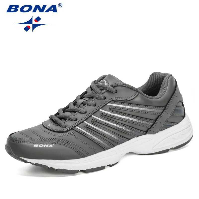 BONA 2023 New Designers Man Comfortable Athletic Footwear Anti-slip and Breathable Outdoor Sports Shoes Men Lightweight SneakersC250304