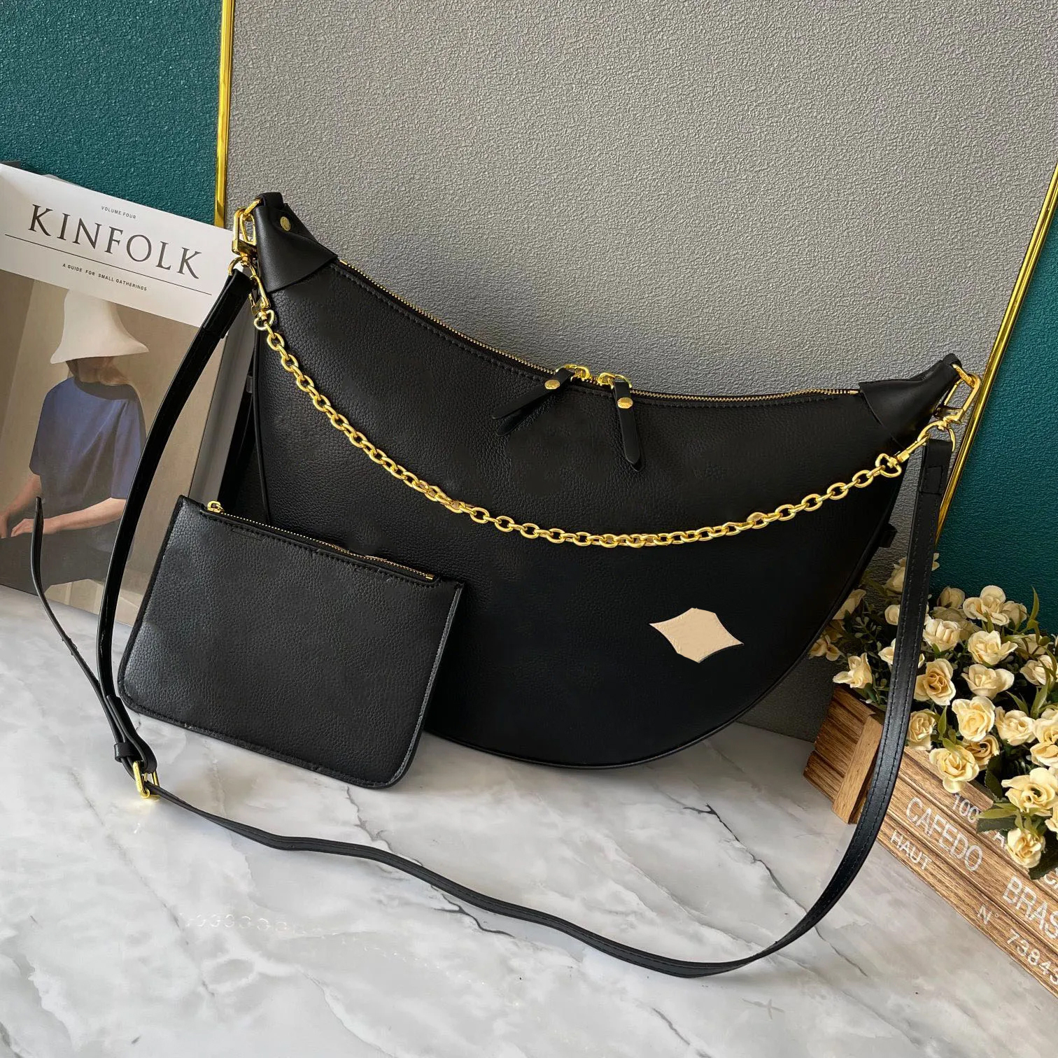 High quality designer shoulder bag tote bag Hobo chain crossbody womens fashionbags handbag luxury leather tote classics messenger bag phone big tote purse M46739