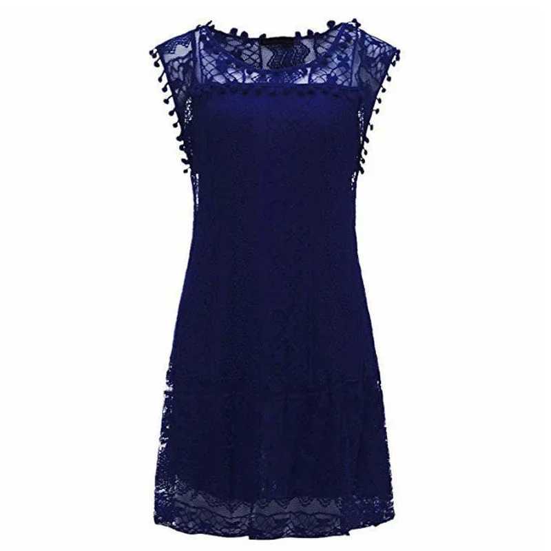 Basic Casual Dresses Summer White Women Dress 2024 Casual Slveless Beach Short Dress Female Sexy Tassel Mini Lace Dress Womens Knitted Dresses H25217