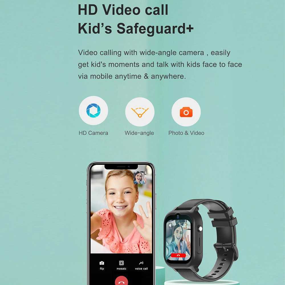 4G Smart Watch Kids GPS WIFI Video Call SOS Child Smartwatch Camera Monitor Tracker Location Phone Watch Boys Girls Gifts K26 Y250218