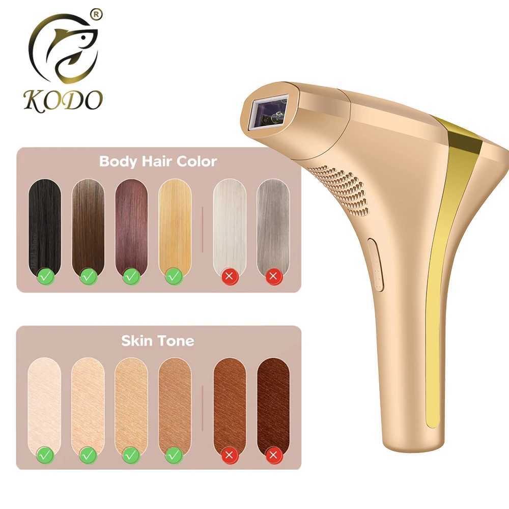 KODO 2024 High-end customization ice Laser Hair removal Laser Epilator Permanent IPL Painless Photoepilator 4 in 1 face and body Z250218