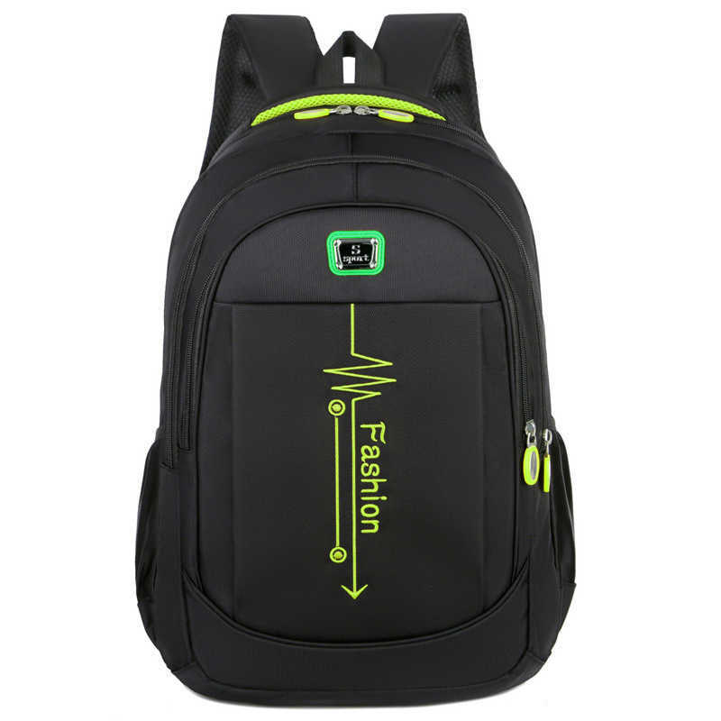Backpack Large Capacity High-end Feel Business Multifunctional Computer Backpack Male Backpack High School Student Day Backpack Travel Bag 32x46x19cm 