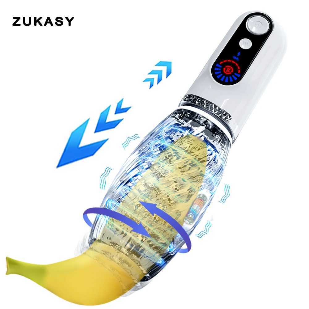 Typhoon- Automatic Male Masturbator Telescopic Rotation Vibration Vagina Masturbation Cup Sex Toys for Men Adult Goods W250218