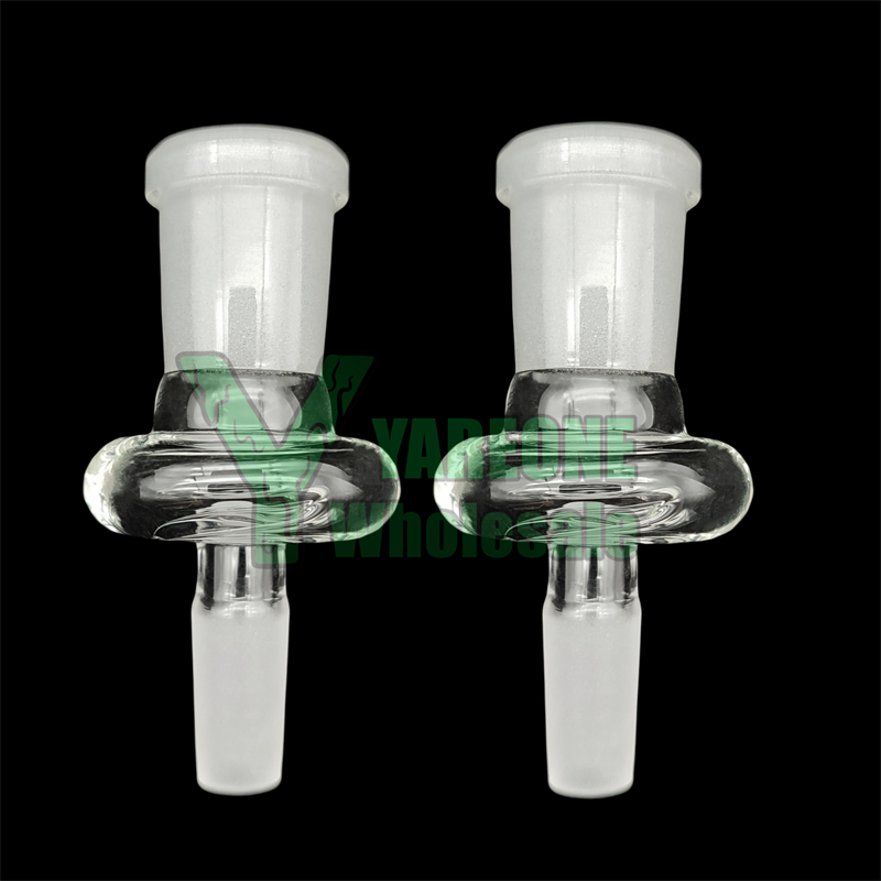 Glass Adapter 14mm Female to 10mm Male Hookahs Dual Reducer Converter Smoking Accessory YAREONE Wholesale
