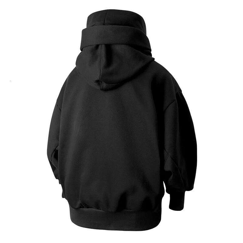Unisex Autumn Winter collar loose hooded Men's clothes Haruku High Street streetwear oversize Sweatshirt hoodie Hiphop