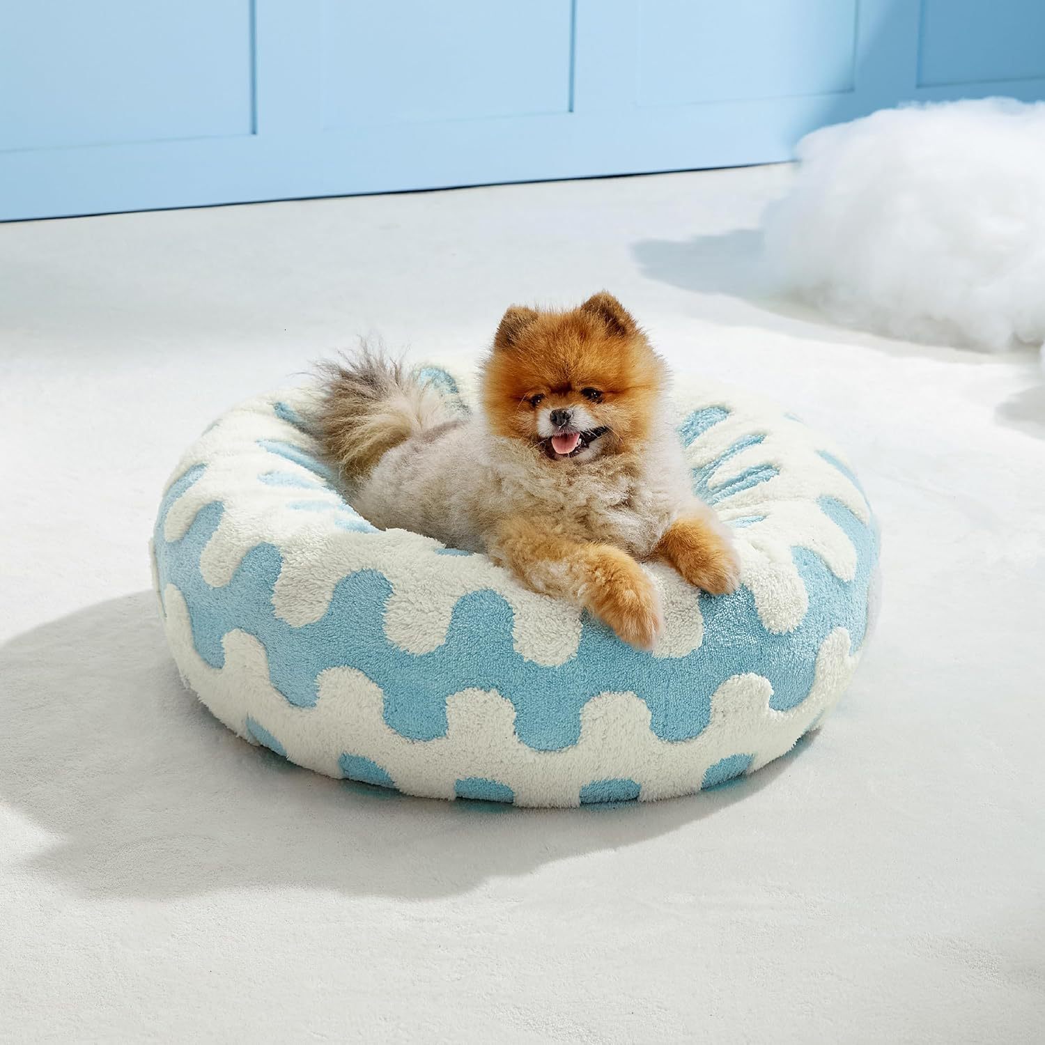 Pet Kennels Small Medium Large Round Plush Mats Autumn And Winter Cat's Nest Dog Bed