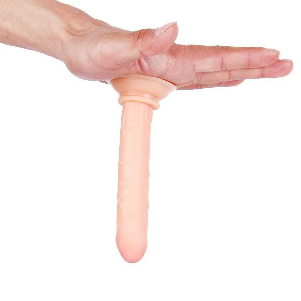 Real Dick With Suction Cup NO Vibrator Sex Toys for Woman Female Masturbator Mini Penis Realistic Dildo Artificial Cock Vibrator W250218