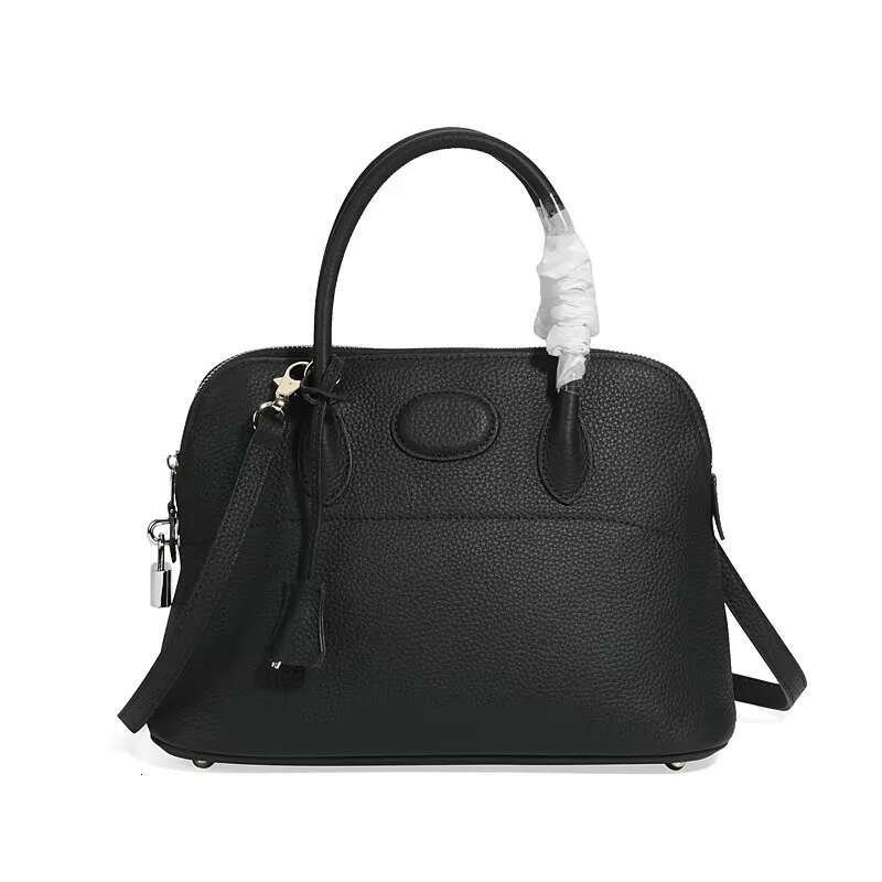 New T Type Of Origin Litchi Grained Cowskin Single Shoulder Shell Bag Handbag Designer Bags