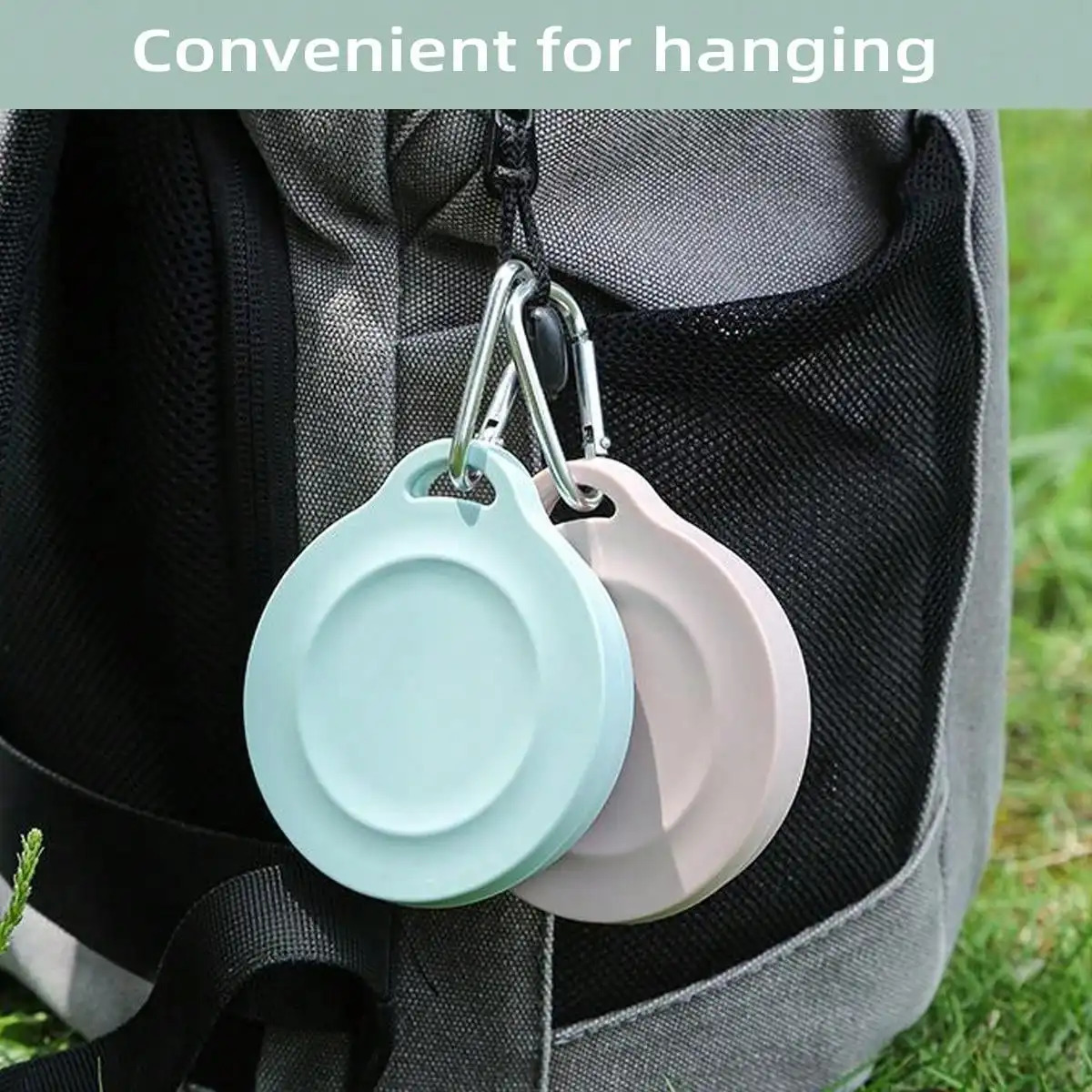 Leeseph Silicone Foldable Travel Cup Camping Reusable Portable Beverage CupCup Used for Hiking and Outdoo Z260202