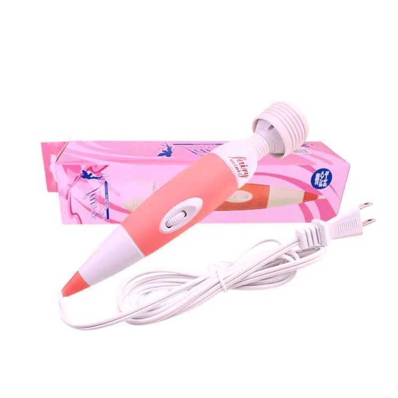 220V Straight Plug Power AV Vibrator Massage Stick Female Masturbator vibrators for Women clitoris stimulator Adult ToyXJ250218
