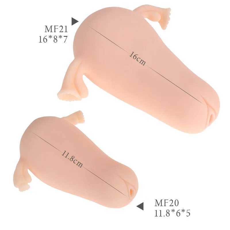 Male Soft Uterus Masturbator Silicone Vagina Cup Real Model Female Ultra Tight Realistic Vagina For Men Anal Sex Deep Uterus Sex W250218