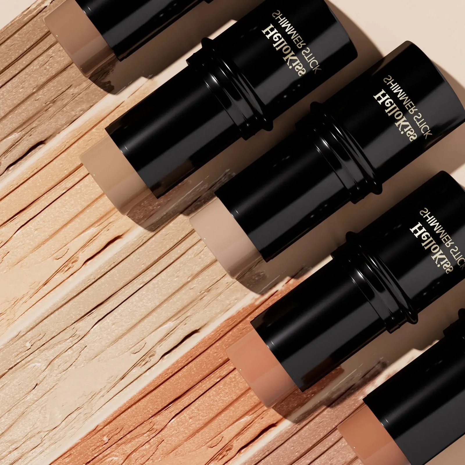 Face Brown Bronzer Contour Stick Face Foundation Makeup Pen Lasting Smooth Contour Shadow Blusher Highlight Concealer Cosmetics 250214