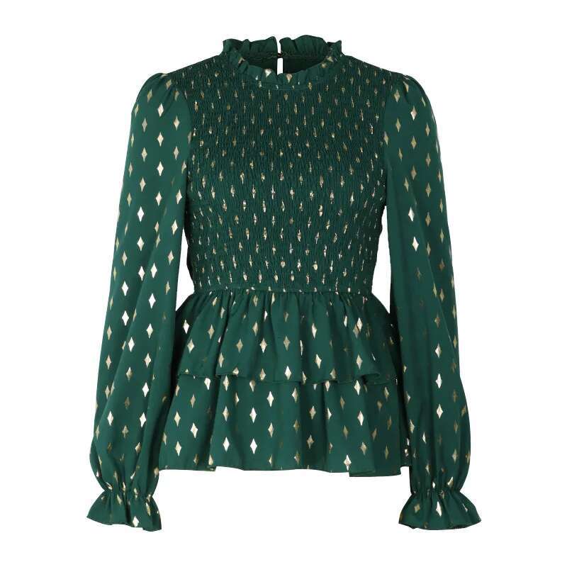 Autumn New Fashion Women's Slim Fit Shirt Long Sleeved Women