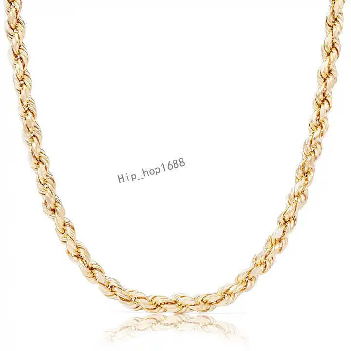 Wholesale Hip Hop Fashion Pendant Necklaces For Men Other Fashion Necklaces Jewelry Simple Style Rope Link Chains For Men