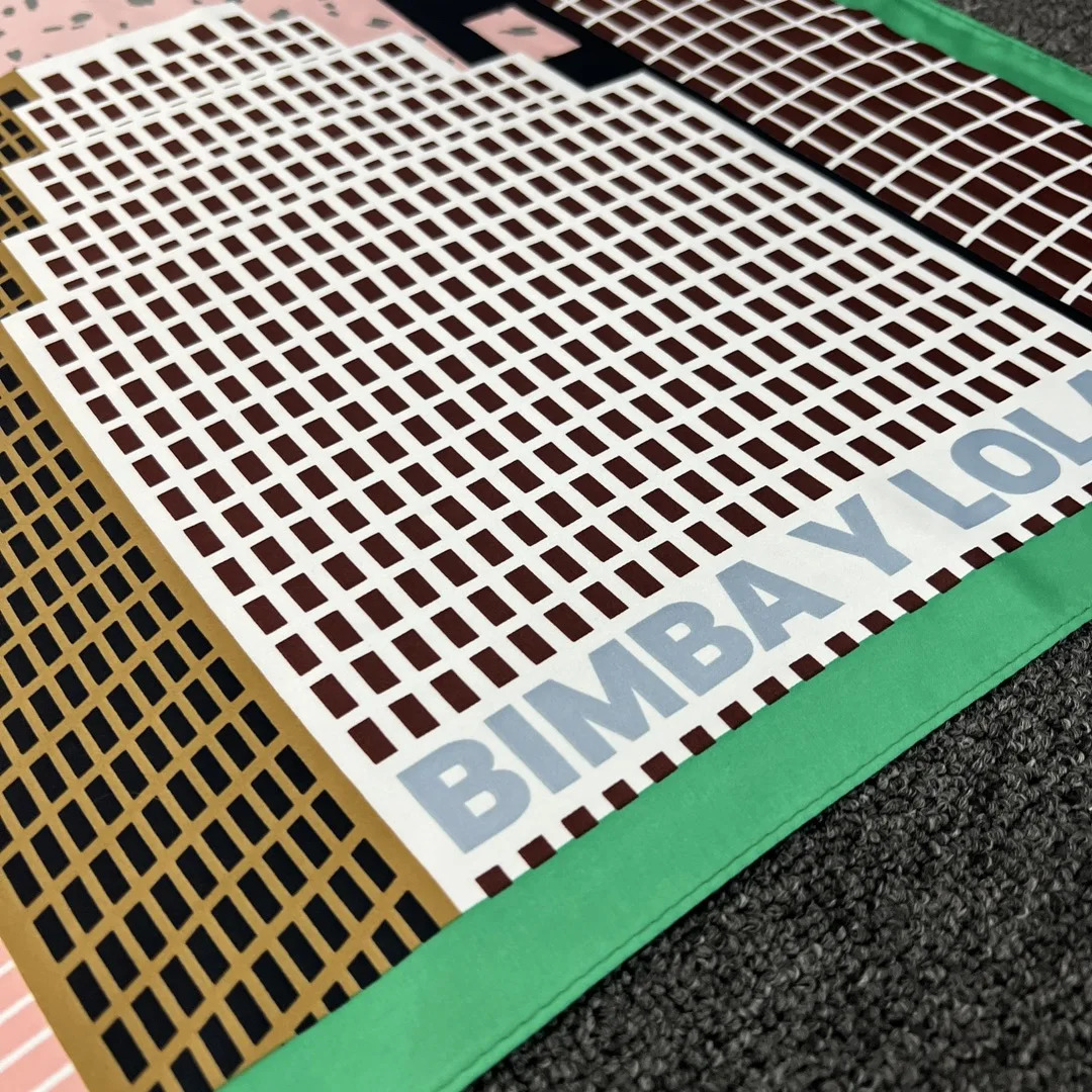 Foreign trade original order Spanish fashion product embroidered and printed multi style large square scarf 250213