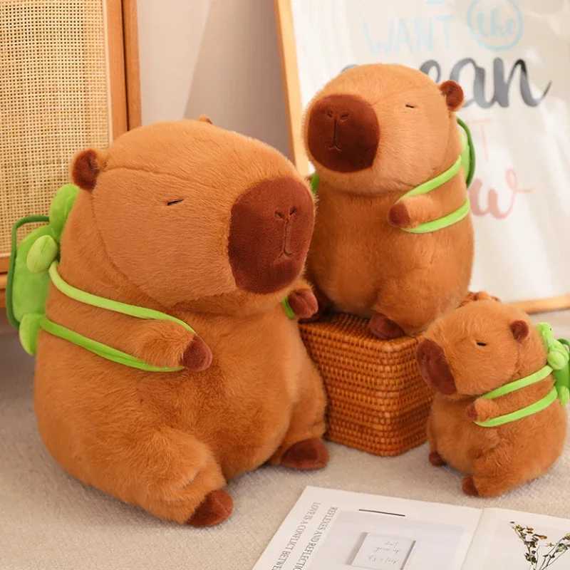 Capybara Plush Simulation Capibara Anime Fluff Toy Kaii Plushie Cute Doll Stuffed Animals Soft Doll Plush Gift Kid ToysXJ250218