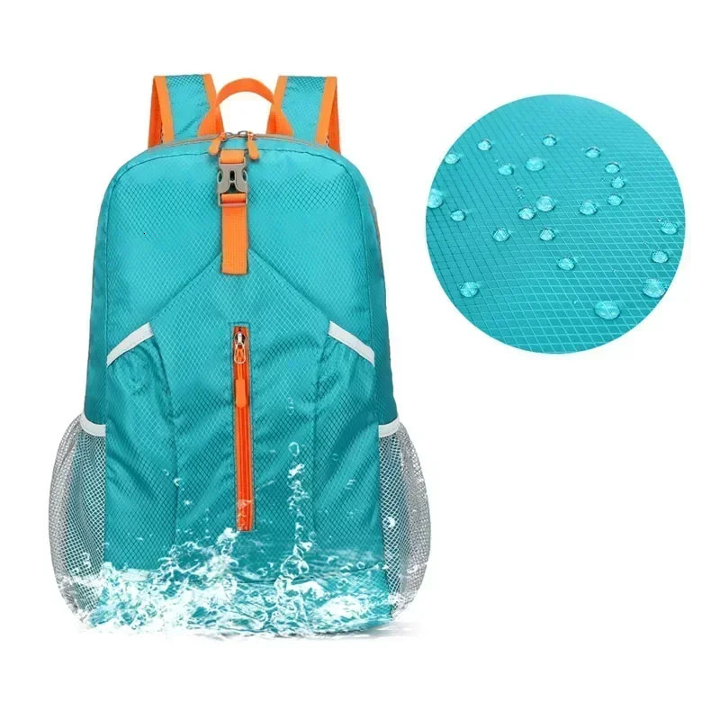 25L Light Folding Waterproof Unisex Hiking Fitness Camping waterproof Climbing Travel Bag Outdoor Sports Leisure Backpack 250118