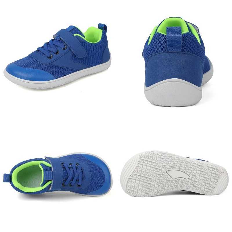 GudaFoot Kid Wide Width Barefoot Shoes | Boys/Girls Minimum Elastic Opening Sneakers | Flexible- Zero Drop Sole Z250217