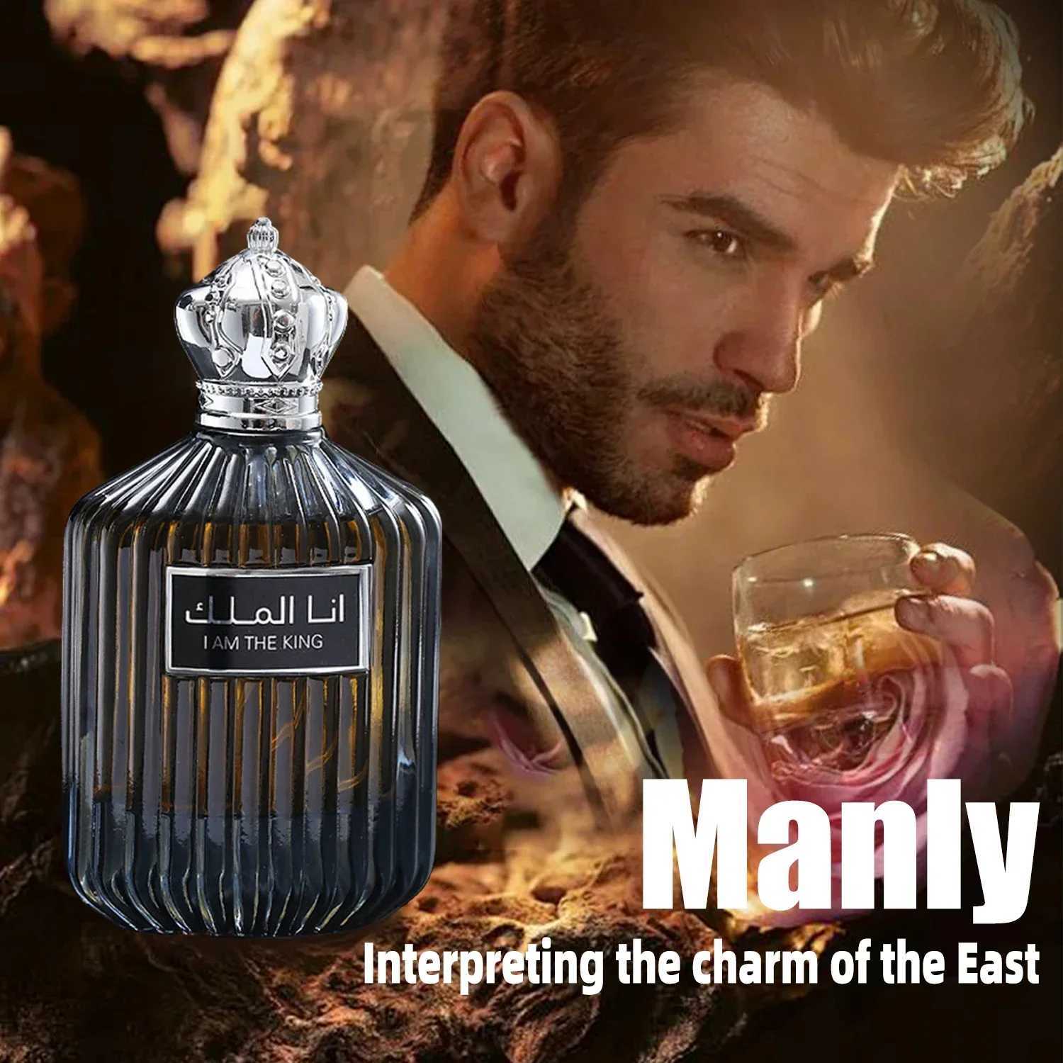 Arab King Mens perfume Original High quality pheromone perfume Lasting attraction for women Sexy perfume Portable W250218