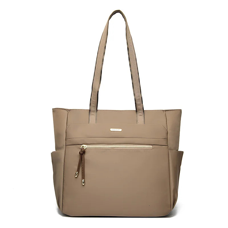 Ox cloth shoulder bag womens office large capacity tote 250206