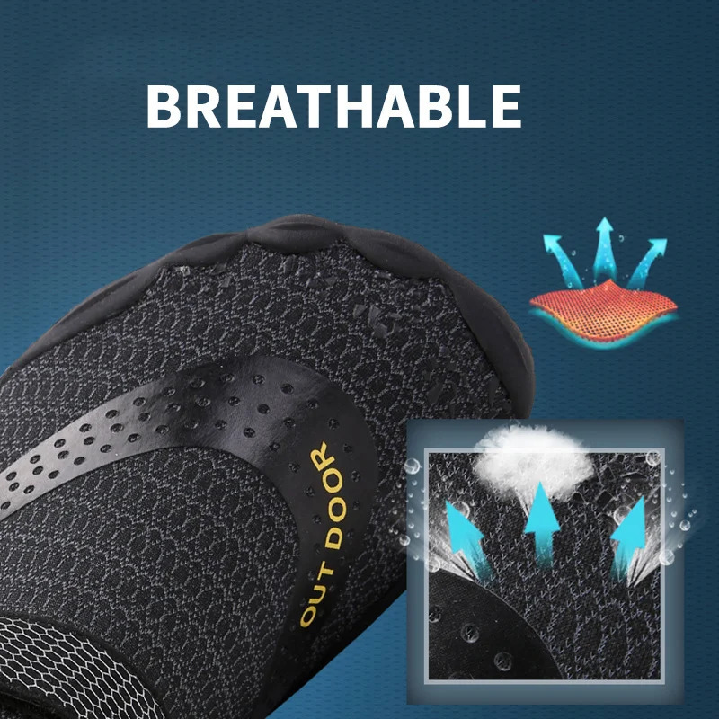 Men Water Shoes Women Wading Sneakers Drainage Barefoot Beach Aqua Shoes Quick Dry Fitness Yoga Shoes Sea Diving Swim Sandals 250217