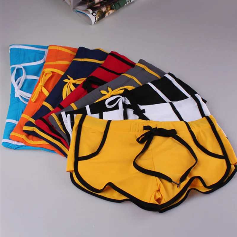 Summer Men Swim Briefs Swimsuits Shorts Bermuda Beachshorts Gay Swimwear Bikini Sweatpants Surf Board Wear Swimming Trunks M250218