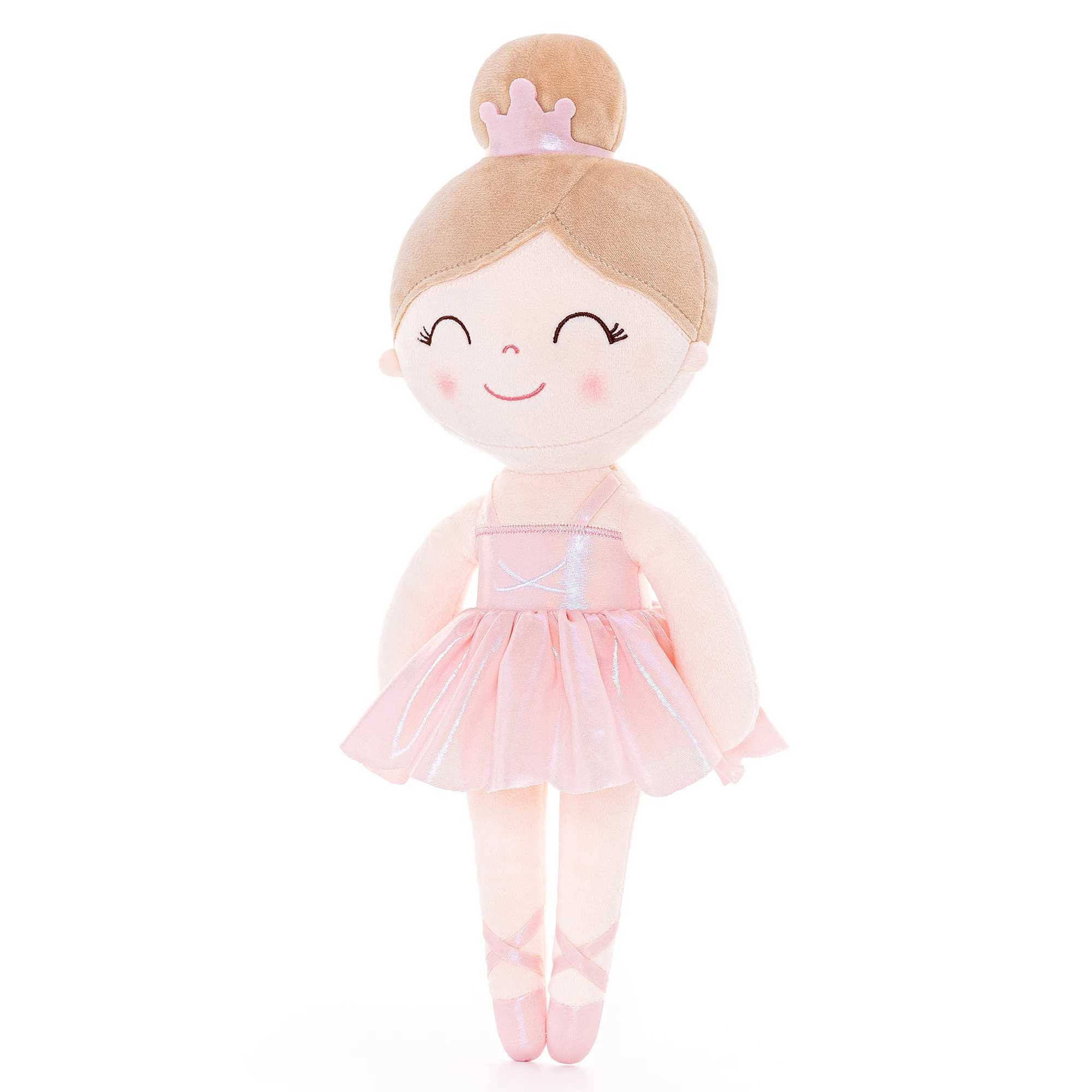 Gloveleya Soft Baby Doll 2024 Symphony Mist Gold Ballerina Girl Dream Girl Doll Children Cloth Toy Birthday Gift PinkXJ250218