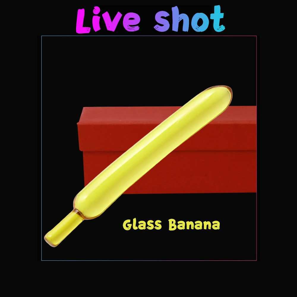 Simulated Transparent Crystal Glass Dildo Massage Stick Ml Dildo Gun Mane Female Masturbation Device Sex ToyXJ250218