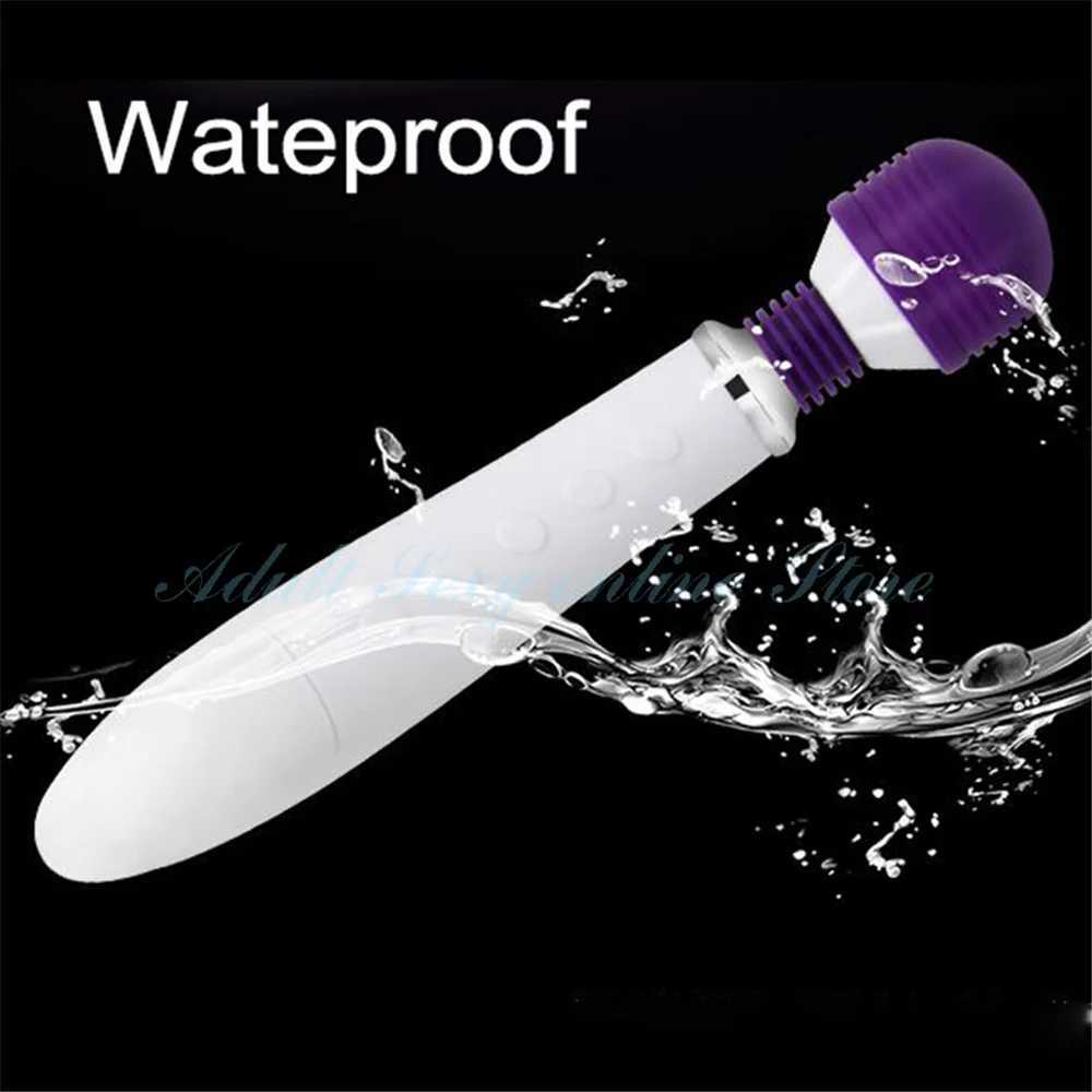 Wand Vibrators AV Massager Multi Speed Vibration Bullet Clitoris Stimulators Stick Sex ProductsXJ250218