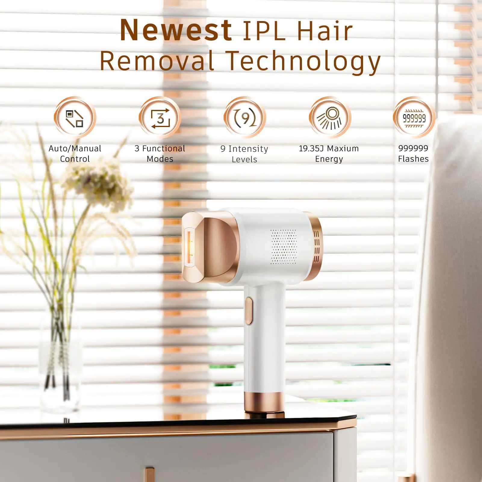 IPL laser hair removal permanent home hair removal device for women and men 999999 full body hair removal Z250218