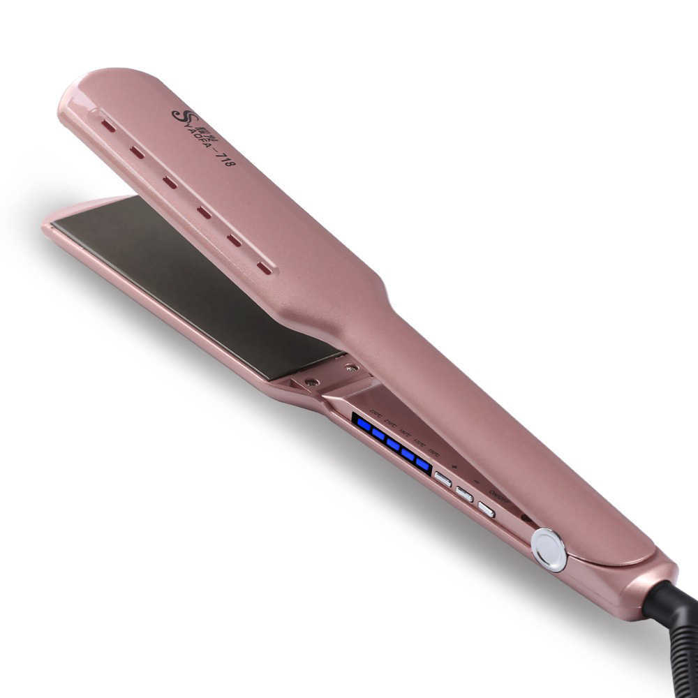 Tempering barbershop hair straightener Electric splint Perm straightener Straight clip curling iron CL250218