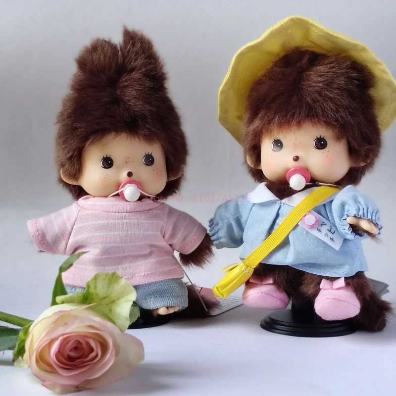 2025 New In Stock 15cm Monqiqi Kaii Doll Bag Pendants Plush Toy Hand Puppet Children Cute Gift Birthday Festival GiftsXJ250218