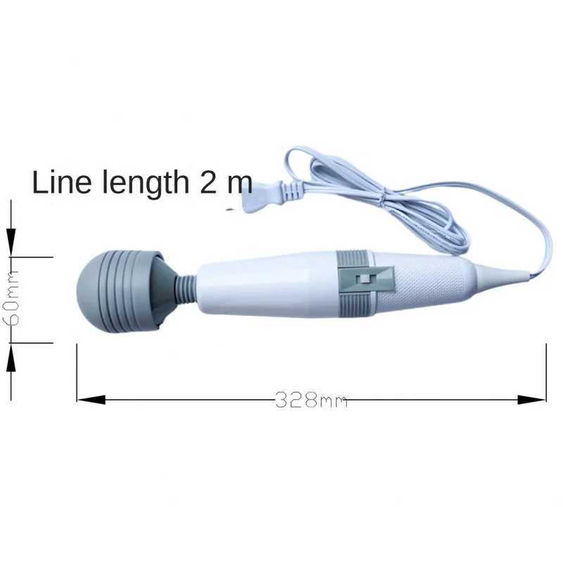 Lengthened2Generation110220VLarge Direct PlugAVAwesome Vibrator Sexy Sex Product Female Massage Stick Female MasturbationXJ250218