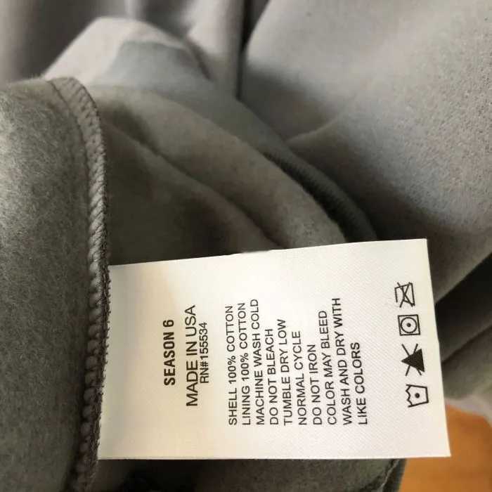 Men's Pants New Season 6 Calabasas Sportswear Mens 1 1 Best Tight Hoodie Pullover