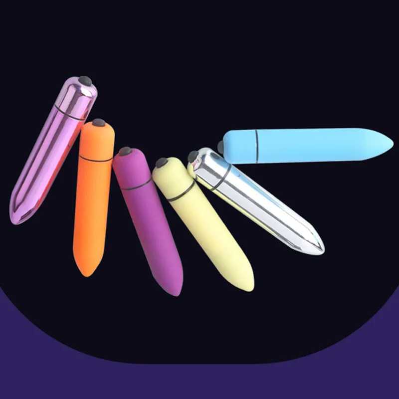 Supersex Bullet Vibrator Massage Stick Masturbation Vibrating G spot AV Clitoris Orgasm Squirt Stick adult Sex Toys for womanXJ250218