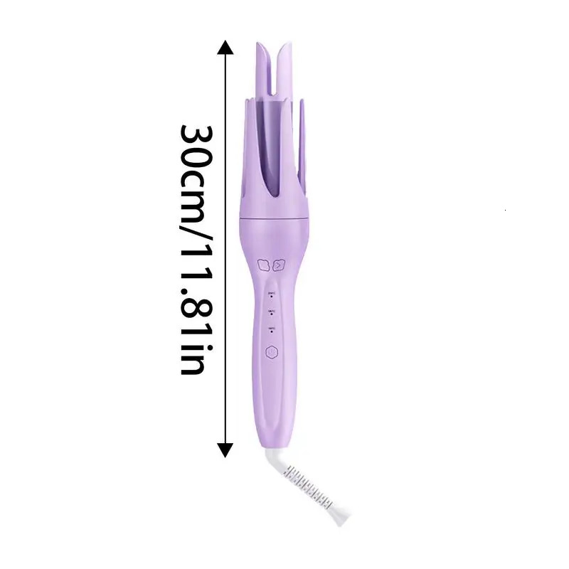 Curling Wand For Long Hair Automatic Intelligent Curling Iron Wavy Hair Curler Portable Hair Curler For Work Dating Daily 250214