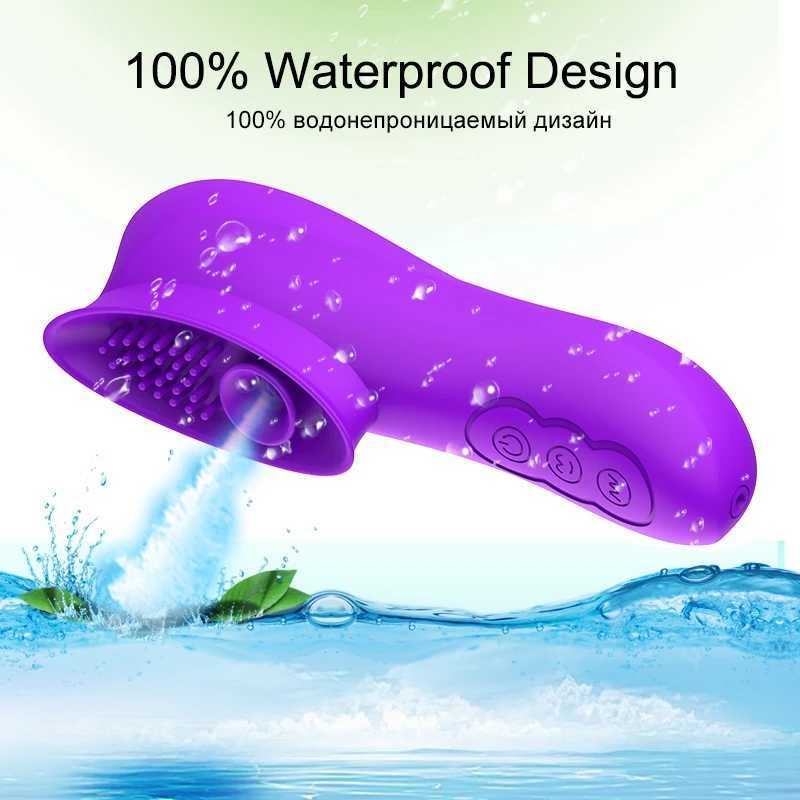 12 Frequency Silicone Sucker Massage Stick Female AV Stick Masturbation Cunnilingus Adult ProductsXJ250218