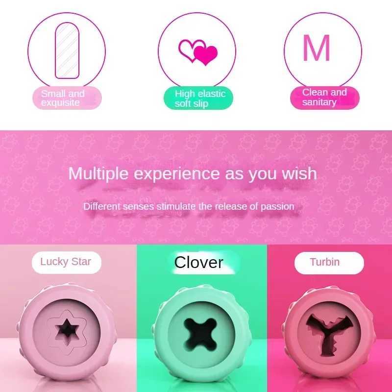 Male Masturbator Cup Manual Silicone Portable Sucking Airplane Cup Soft Vagina Blowjob Pocket Pussy Masturbation Sex Toy For MenXJ250311